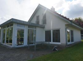 Ferienhaus in Buchholz mit Garten, Sauna und Grill, semesterhus i Buchholz