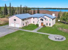 Lake Vista Grand Villa - 7BR, Hot Tub, Sauna, Wi-Fi, Hotel mit Whirlpools in Kenai