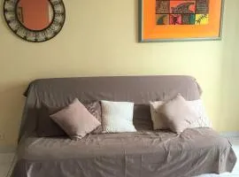 Appartement charmant à Saint-Denis avec vue sur la mer - 43 m²