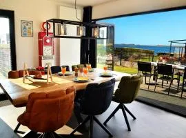 Royale Cube mit Dachterrasse Meerblick und Strand