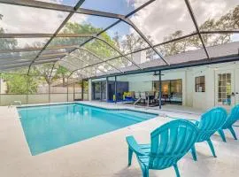 Spring Hill Retreat with Pool 7 mi to Weeki Wachee!