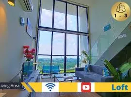 Cozy Duplex, Quiet Stay with MRT View #SP1
