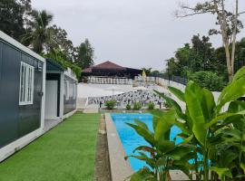 Ghumoh Safar (Bed,Pool & Cafe) ชาเลต์ในกัวลากังซาร์