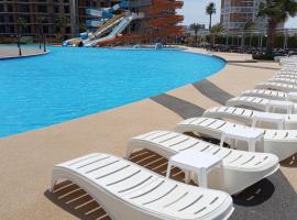 Iskele Long Beach, Aquapark tesisinde stüdyo daire, hotel in Famagusta
