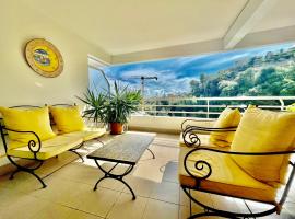2 Rooms In Luxury Residence Bordering Monaco, hotel in Beausoleil