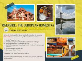 Riverside, The European Homestay 1 and 2! Luxury and Value in Goa's delightful location, apartamento em Agarvado