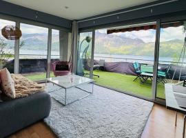 Superbe Appartement avec vue sur le Lac du Bourget – hotel w mieście Tresserves