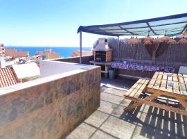 Claire Seaview & Beach-apartment, holiday rental sa Montgat