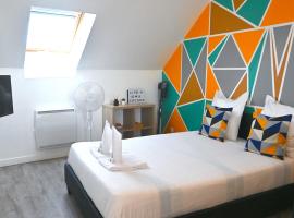 COCOONING Appartement 10mn Aeroport Roissy CDG、ヴィルヌーヴ・ス・ダマルタンのアパートメント