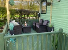 Inglenook Caravan, campsite in Lamplugh