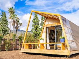 Glamping in the Urban, tente de luxe &agrave; Glendora
