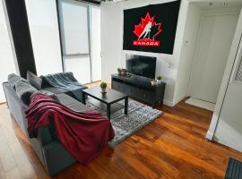 Cozy 1BR Apt - Downtown Winnipeg, hotel in Winnipeg