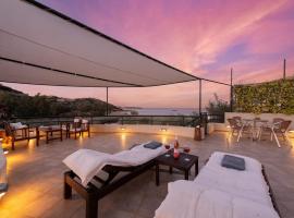 Coastal Dream beachView Jacuzzi& sauna: Amoudara Lasithiou şehrinde bir otel