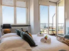 Casiola - Beautiful spacious studio with frontal sea view
