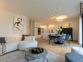 Modern apartment located on the square of De Panne อพาร์ตเมนต์ในเดอปาน