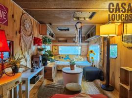 Caravan of Love by Casa das Artes ที่พักสไตล์เต็นท์ในลุซเดตาวิรา