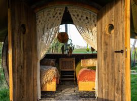Tiny Winey House no 2, luxury tent in Zennewijnen