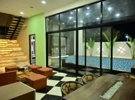 Hills-Haze and Pool @Nandi Hills