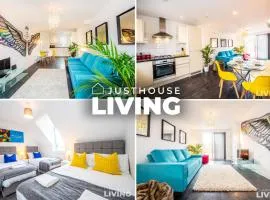 Liverpool House - Stunning Townhouse with FREE Parking for 4 cars - Close To Centre