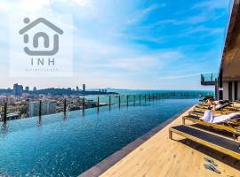 The Base Central Pattaya By INH Seaview High Floor #IN405、パタヤ・セントラルのコテージ
