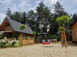 Domki letniskowe Balia sauna Leśny Czar, хотел с паркинг в Raków