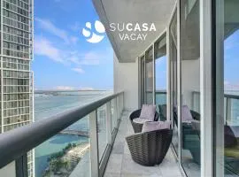 Lux 2BR - Water View - Pool - Spa - FREE Parking