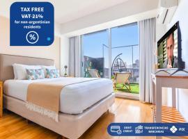 Modern&New Apartment in Palermo - by BueRentals、ブエノスアイレスのホテル