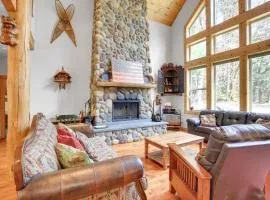 Peaceful Rhododendron Cabin with Fire Pit and Hot Tub!