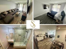 The Classic Suite: 2BR close to NYC, lägenhet i Paterson