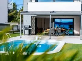 New apartment Budinski 1st row & pool