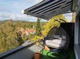 Das kleine Penthouse mit Kamin