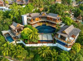 Luxury 4 pool Seaview 6 bedroom Villa on Surin Hill, luxury hotel in Surin Beach
