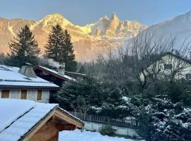 Le Chaney - T2 dans chalet - Massif du Mont-Blanc