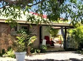 Studio a Sainte Anne a 350 m de la plage avec piscine partagee jardin clos et wifi