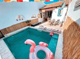 Alentejo Zen BnB, Cozy suite, Patio, Private pool and entrance, Fire Pit, hotel with parking in Alcarias