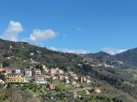 Appartamento tra le Cinque Terre, Camogli e Portofino con scorcio mare all'orizzonte