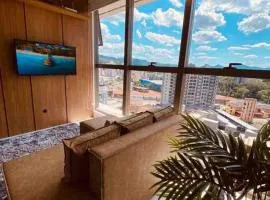 Loft com Piscina no Rooftop no Coração de Blumenau