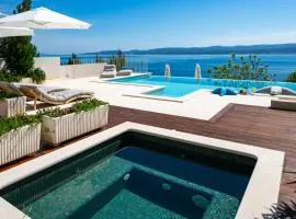 Seaview villa Agata with heated infinity pool