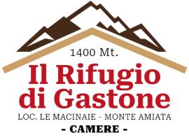 IL RIFUGIO DI GASTONE - Monte Amiata -، فندق مع موقف سيارات في كاستل ديل بيانو