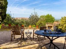 One bedroom house with city view private pool and garden at Monte San Savino