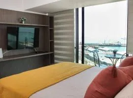 HOM I Hermoso Studio Amplio y Terraza e insuperable Vista PNM 0823