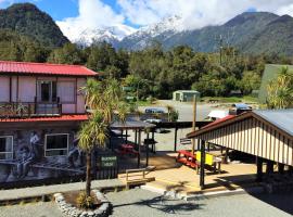 Chateau Backpackers & Motels, hotell sihtkohas Franz Josef
