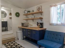 Columbus First Tiny House Amenities & Charm, tiny house in Columbus