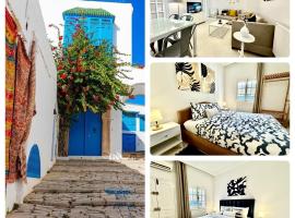 COSY Apartment in Sidi Bou Said Village, готель у місті Сіді-Бусаїд