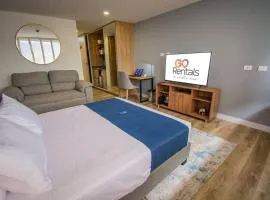 TOP FLOOR Studio Poblado, A/C, Coworking, gym 1416