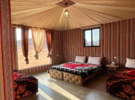 Wadi Rum Magic Camp, luxury tent in Wadi Rum