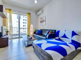 Super Location, St Julians, 2 Bedroom, Paceville APT 7 by Vaganza, hotel i St. Julian's