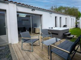 L'oasis à bulles, climatisé, maison de vacances à Marsilly