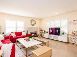 LA Sunny House beautiful yard 7 rooms 4 bathrooms Near Disneyland & Hollywood & Downtown, hotel in Hacienda Heights