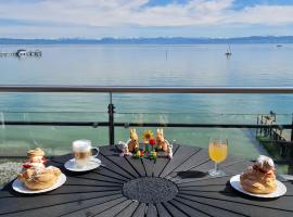 Birkhofer See genießen - Aparthotel am Bodensee、インメンシュタート・アム・ボーデンゼーのホテル